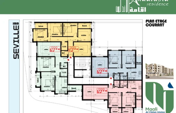 12 SEVIELLE etage